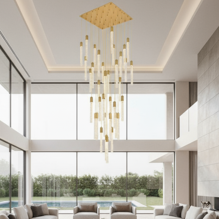 Weston 2066G42SG LED Crystal Chandelier
