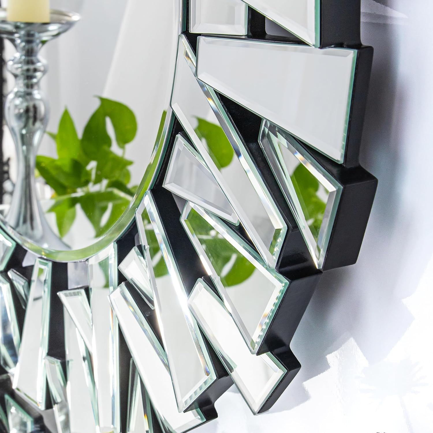 Circular Prism Wall Mirror