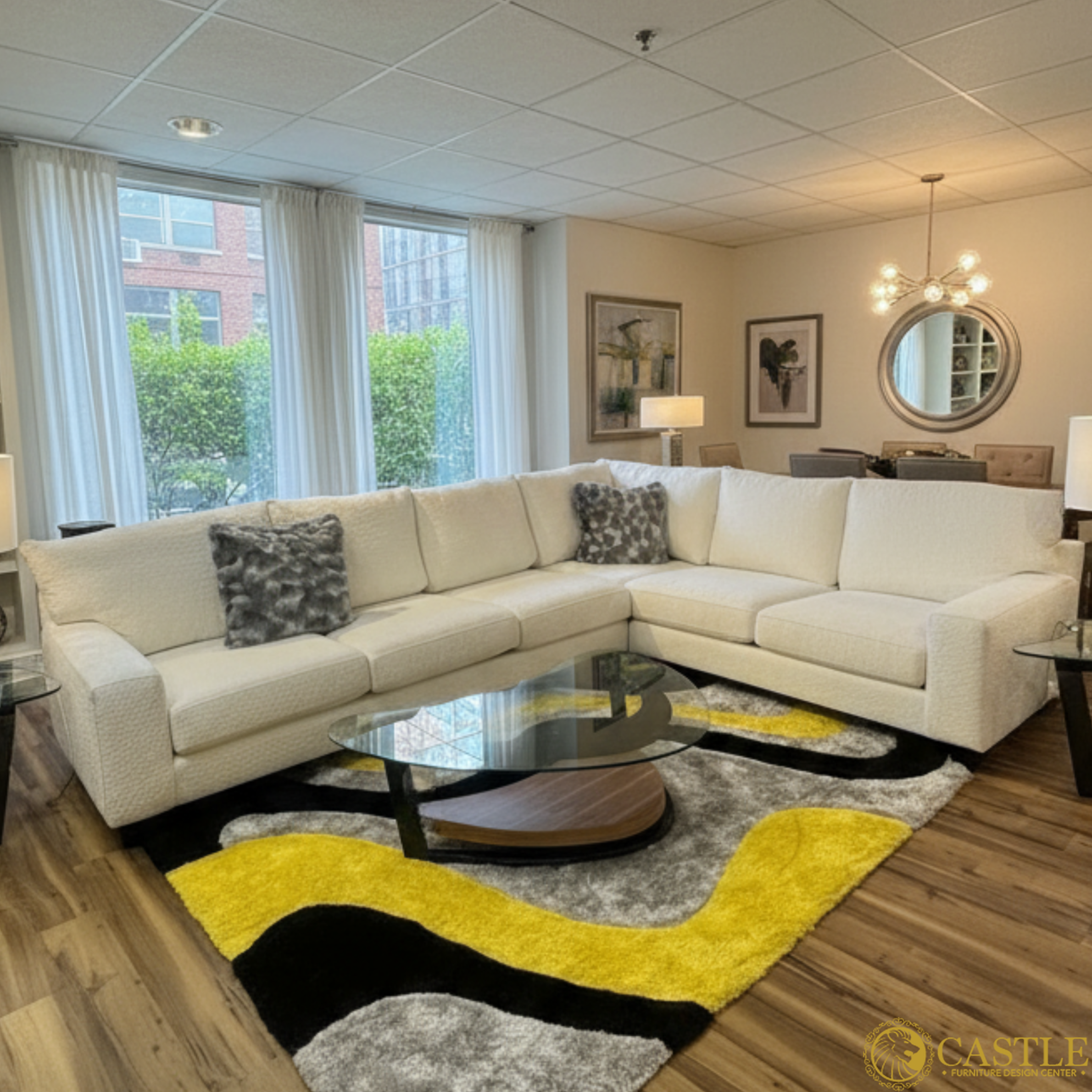 5151F Fabric Sectional