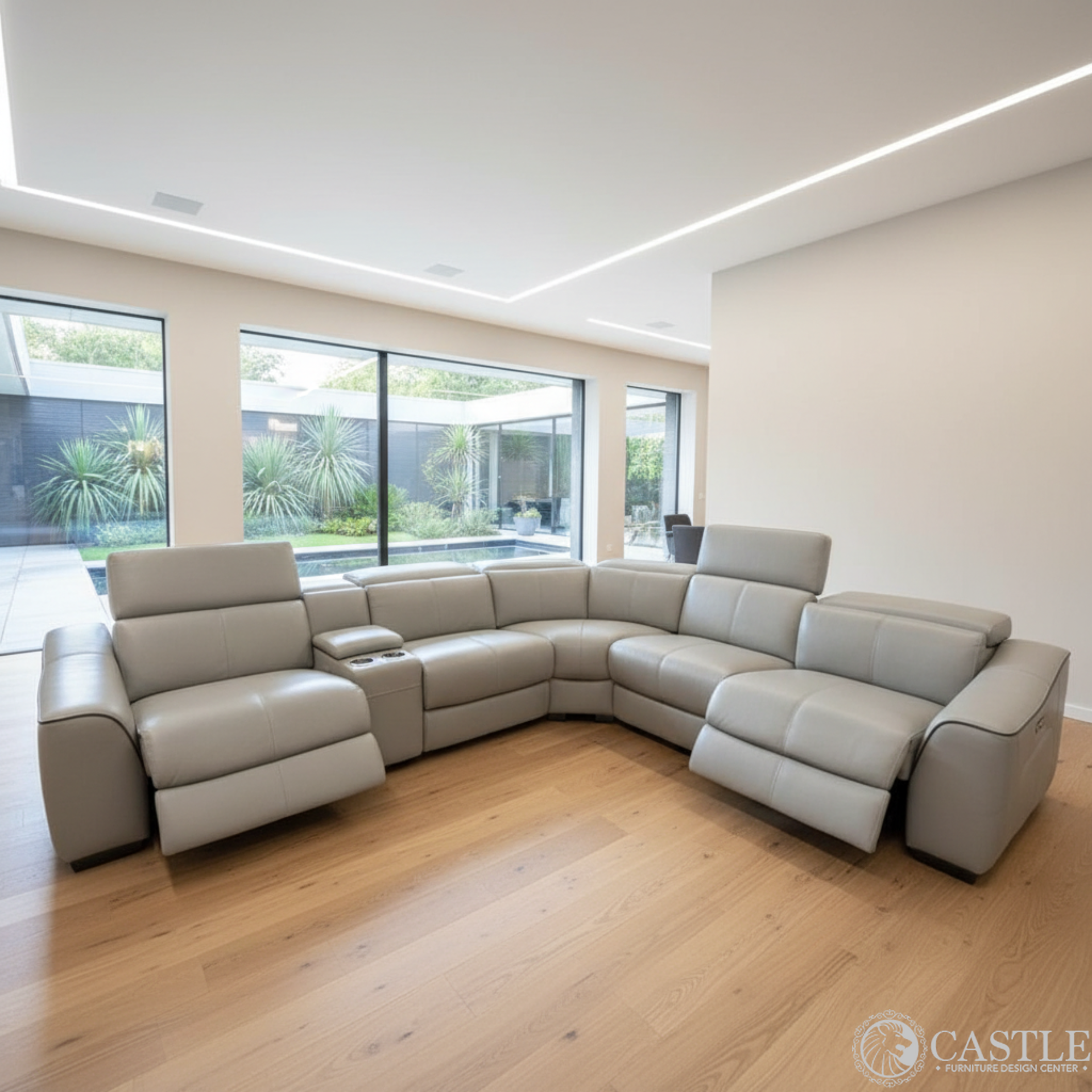 6-Piece Power Reclining Sectional