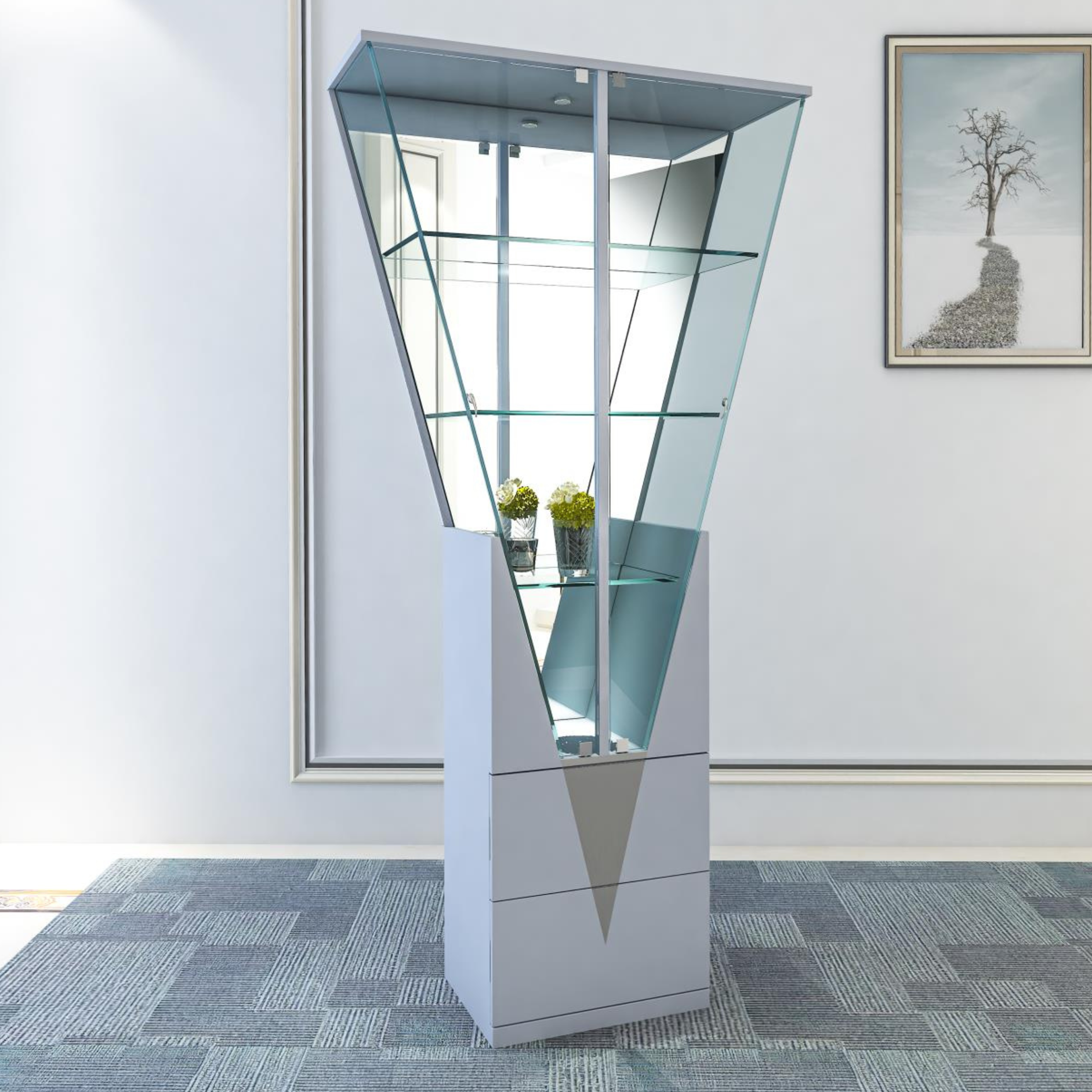 6625-CUR Curio Cabinet